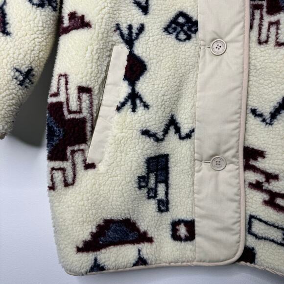 Fleece Cream and Red Patterned Jacket
Isabel Marant Inspired - Picture 7 of 13